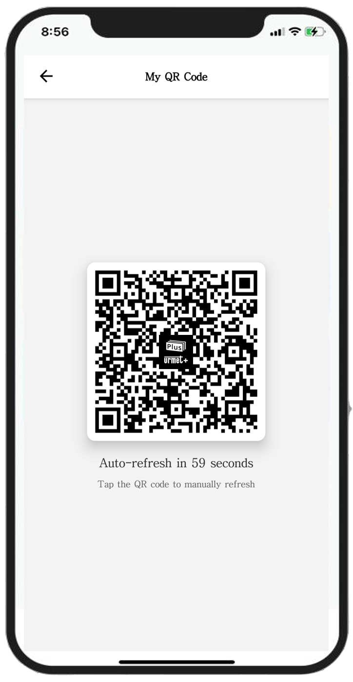 QR App Interface